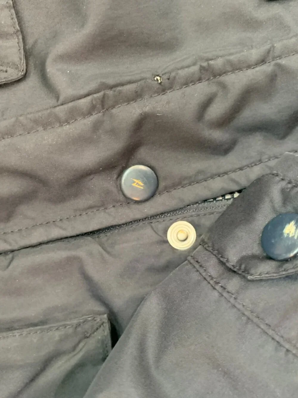 Gymboree coat with separate fleece liner and detachable hood sz S 5-6 navy